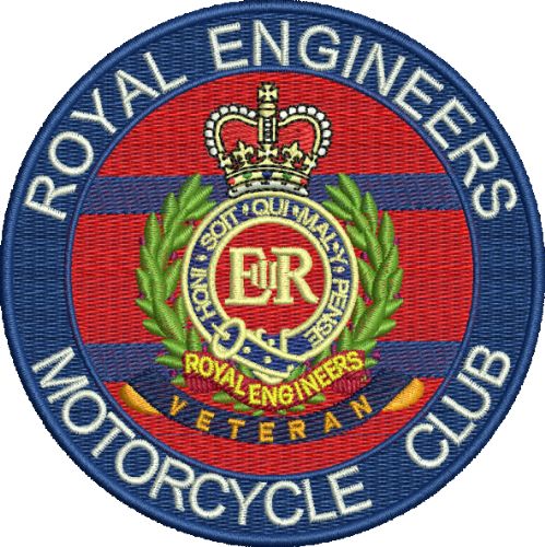 RE Motorcycle Club Badge